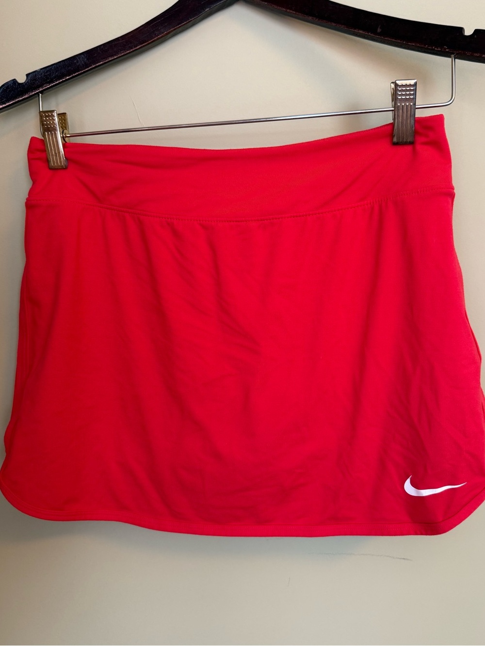 Nike Red Athletic Skort